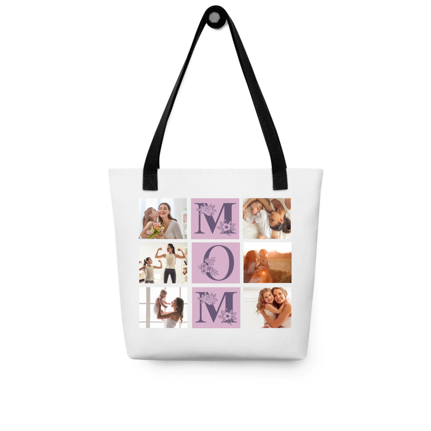 Personalized Gift for Mom — Custom Photo Collage on T-Shirt, Hoodie, Poster, Mug & Tote Bag