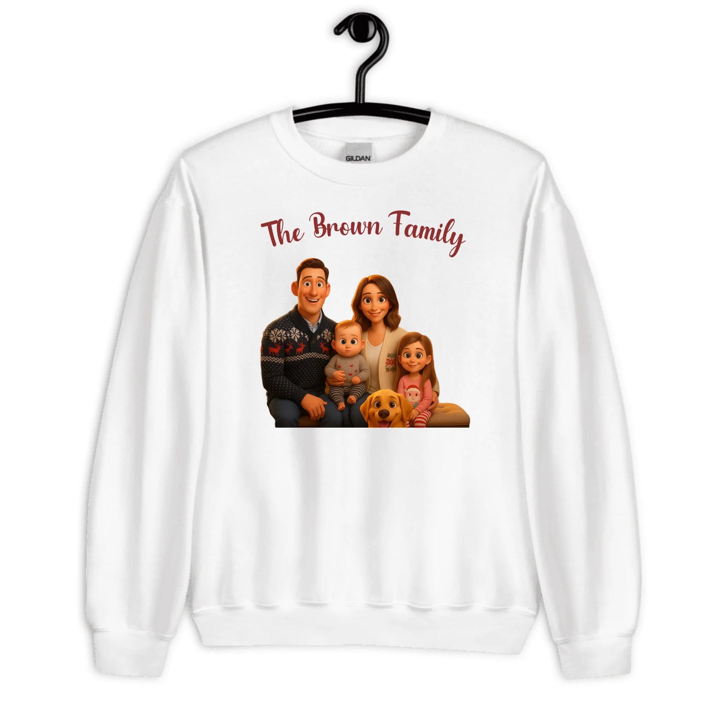 Personalized GenAI Portrait Gift — Custom Photo Pixar Style on T-Shirt, Hoodie, Sweatshirt, Poster, Mug & Tote Bag