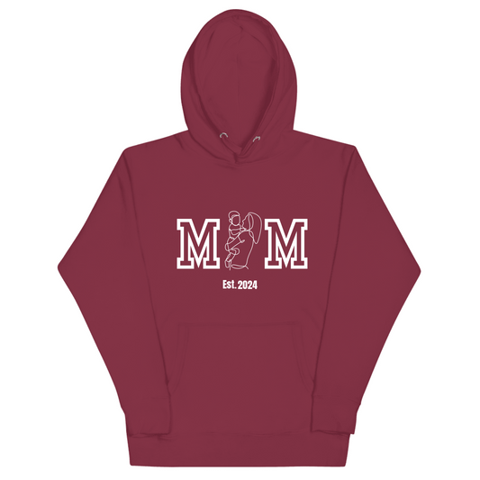 Personalized Mom Line Art Gift – Custom Year