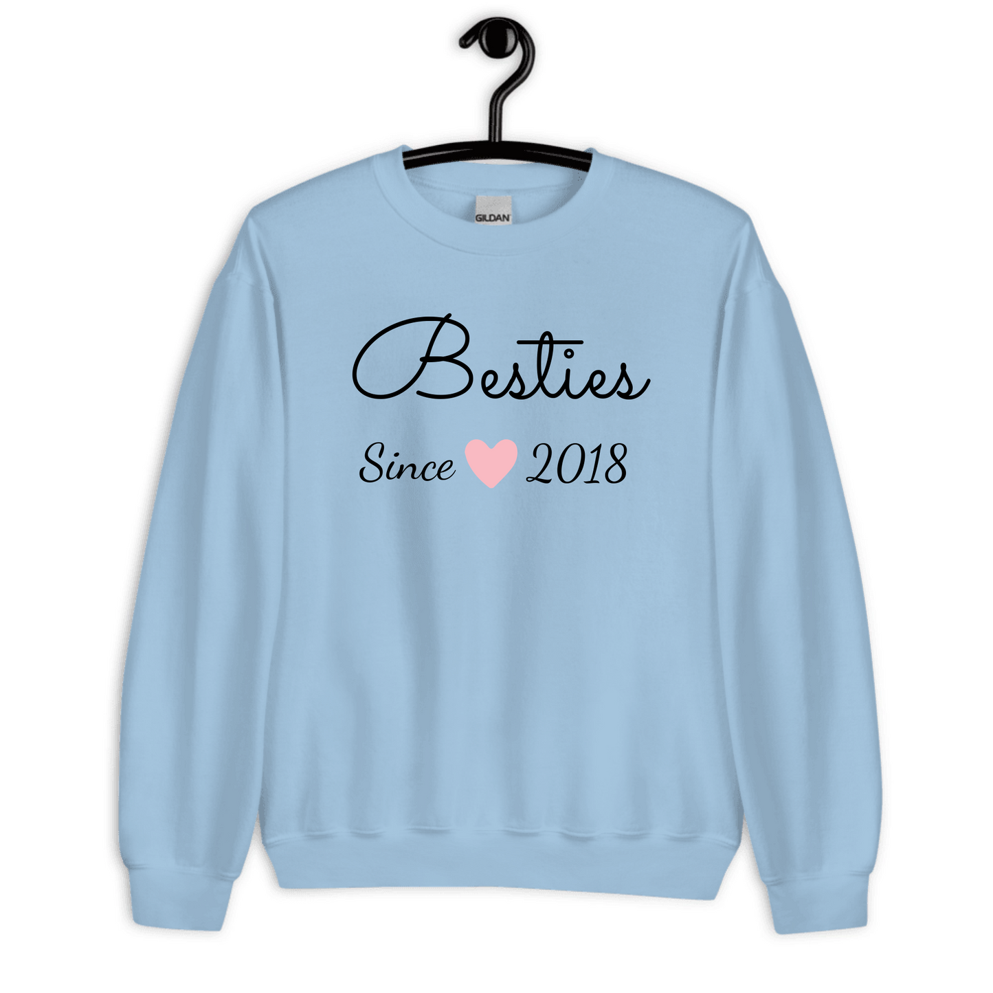 Personalized Gift for Besties — Custom Year on Sweatshirt, Hoodie, T-Shirt, Poster, Mug & Tote Bag
