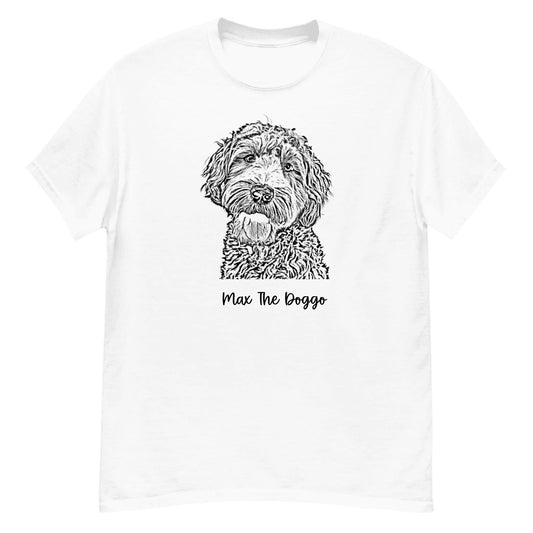 Personalized dog sketch