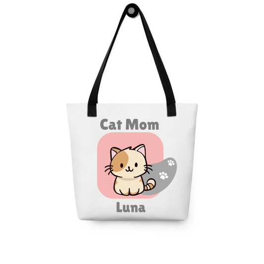 Cat Mom - personalized name