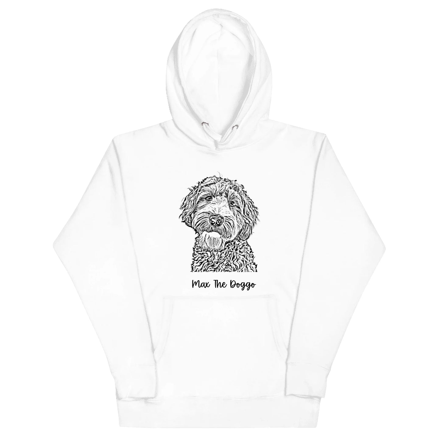 Personalized dog sketch