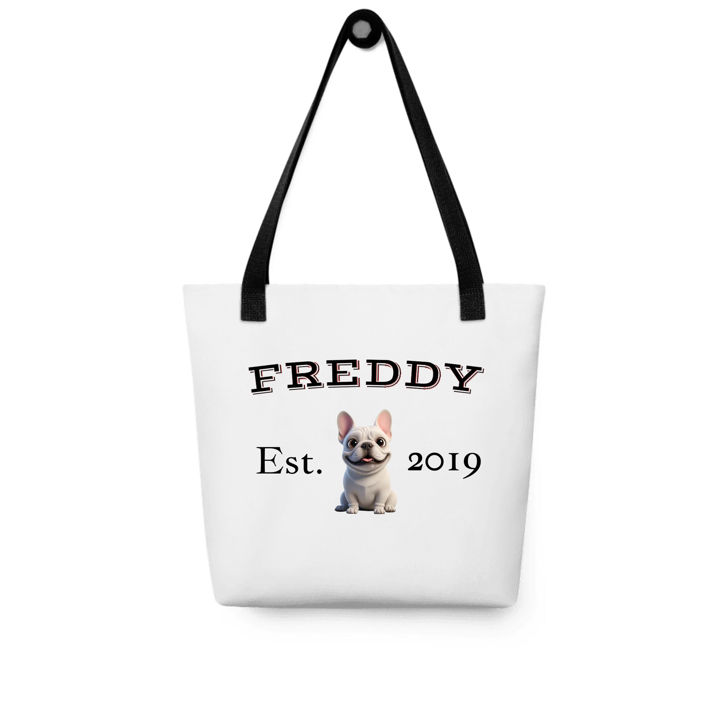 Personalized 3D Dog Gift - Custom Name, Breed & Year on T-Shirt, Hoodie, Poster, Mug & Tote Bag