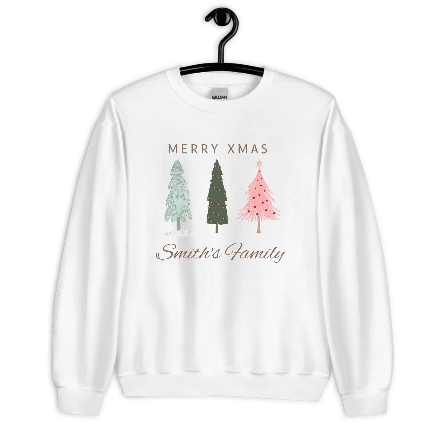 Personalized Matching Christmas Outfit - Custom Family Name