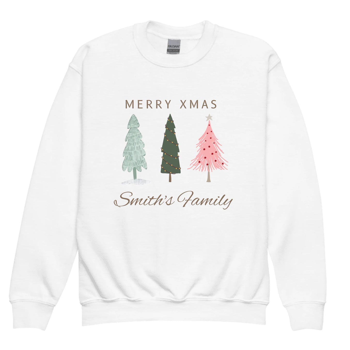 Personalized Matching Christmas Outfit - Custom Family Name