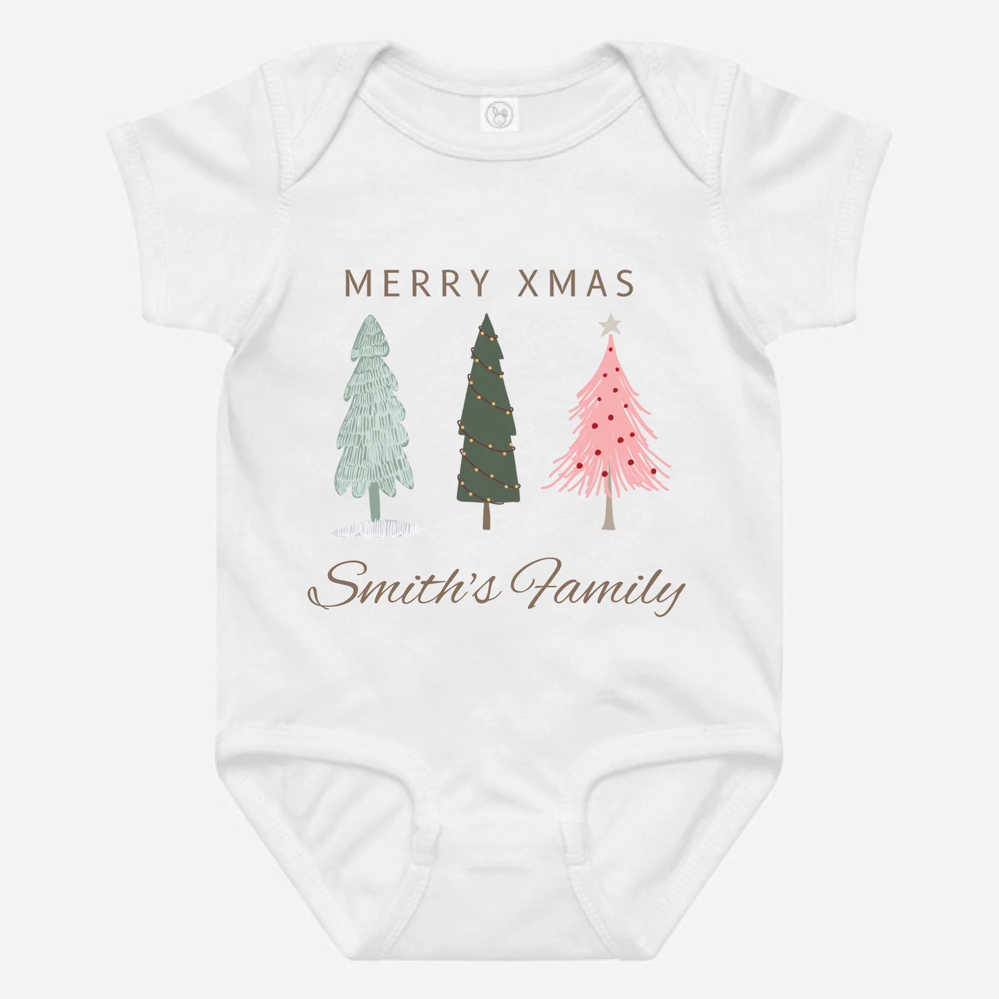 Personalized Matching Christmas Outfit - Custom Family Name