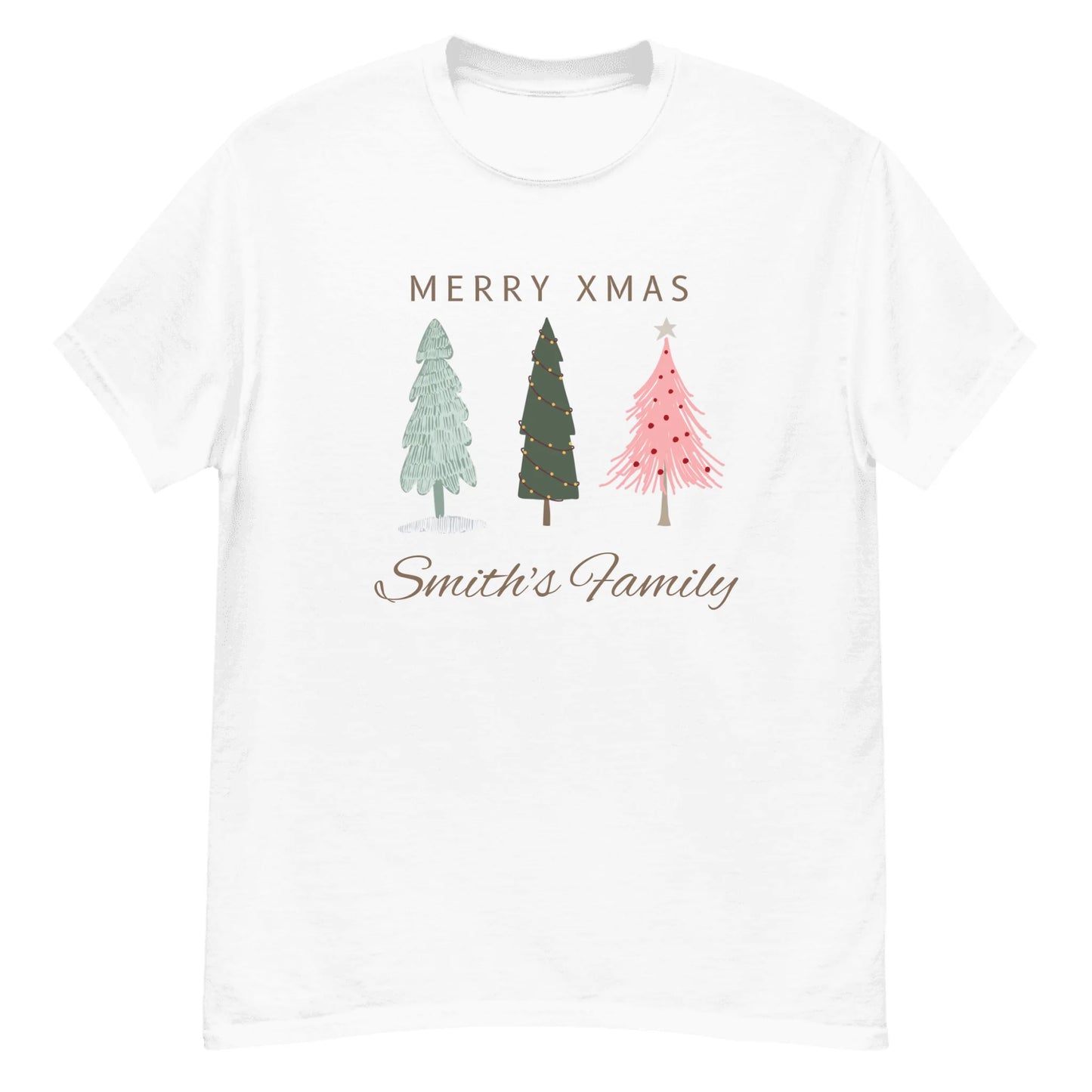 Personalized Matching Christmas Outfit - Custom Family Name