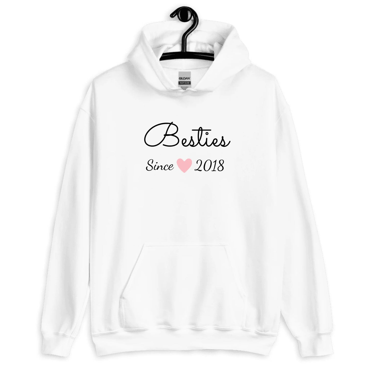 Personalized Gift for Besties — Custom Year on Sweatshirt, Hoodie, T-Shirt, Poster, Mug & Tote Bag