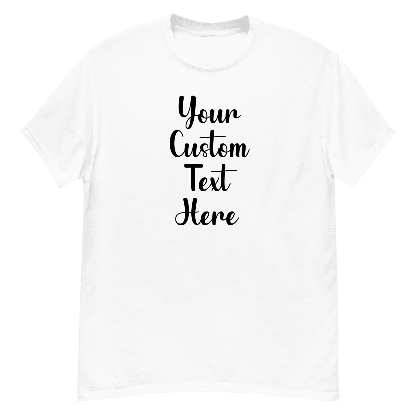 Personalized Gift — Custom Text on T-Shirt, Hoodie, Sweatshirt, Poster, Mug & Tote Bag